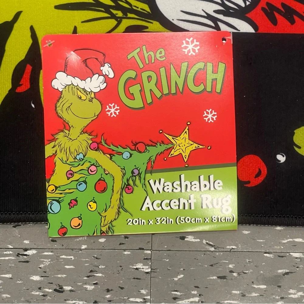 The Grinch Washable Accent Rug
